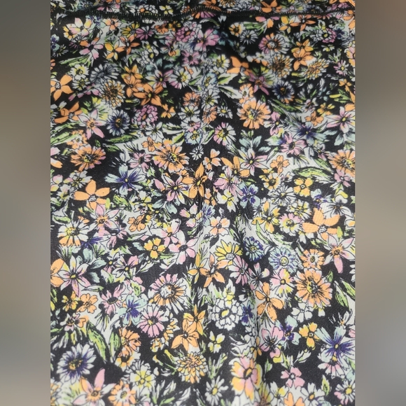 Free People FP Eden Performance One Piece Black Combo Neon Ditsy size medium - Picture 9 of 12